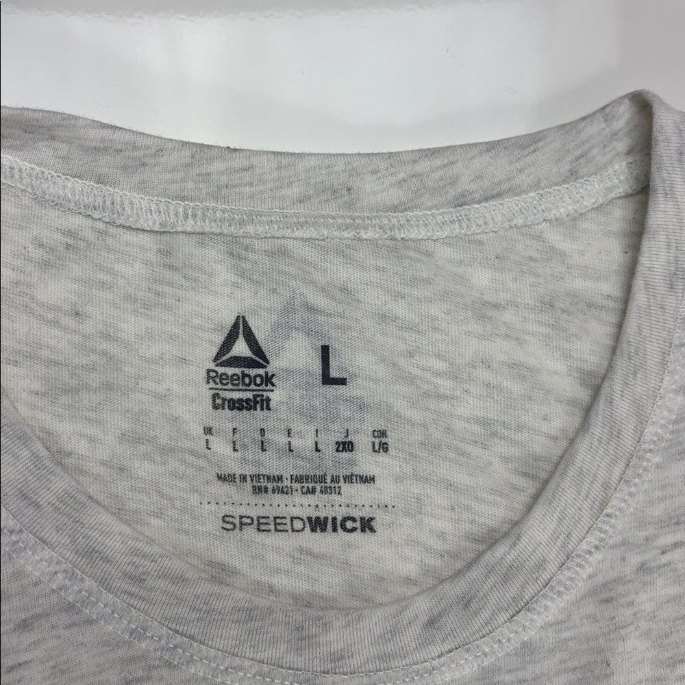 NWT/ SOLDOUT/ Reebox men’s CrossFit MOVE Short Sleeve T Shirt - Picture 5 of 7